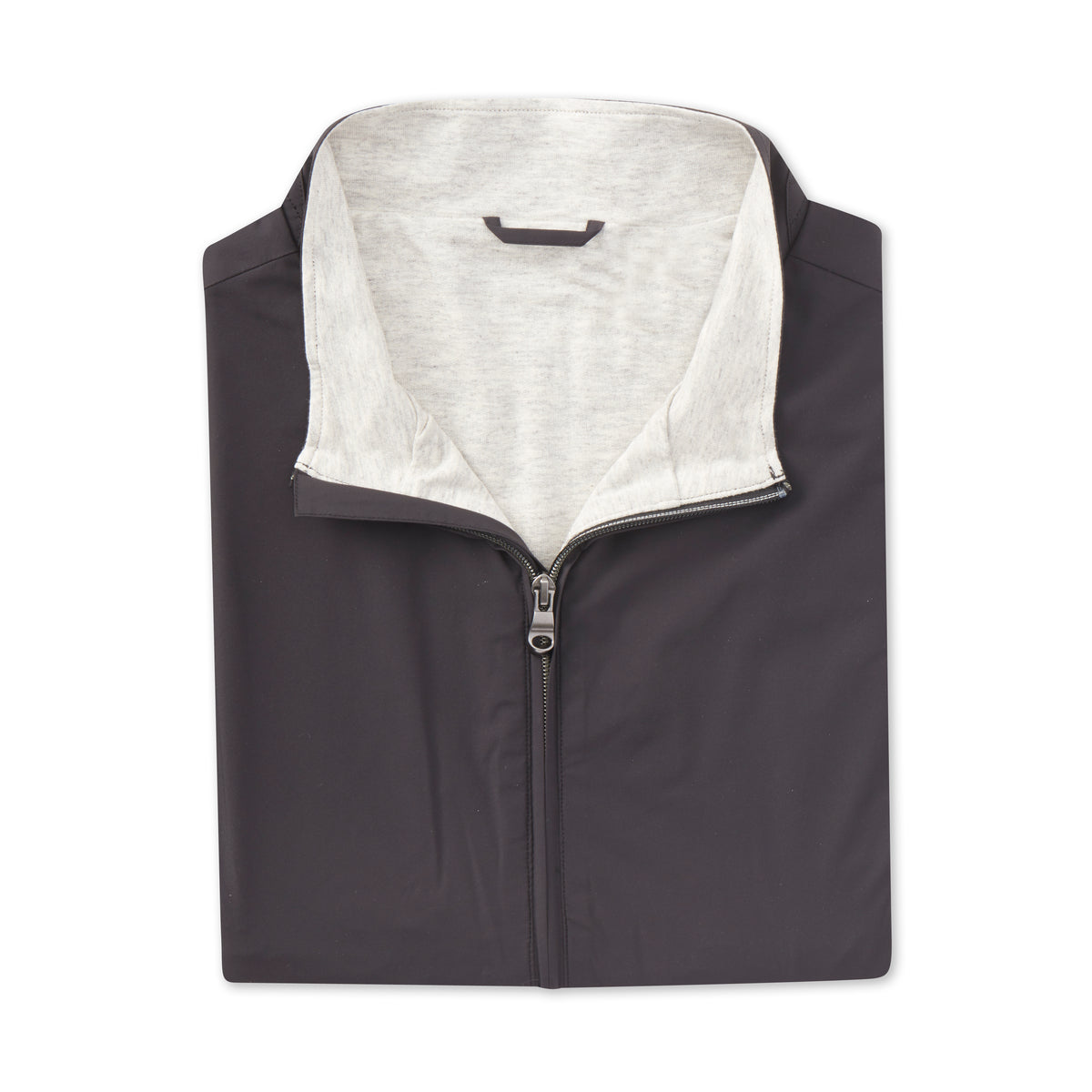 theredthread S flip fur vest br×bk THEREDTHREAD / ザレッド