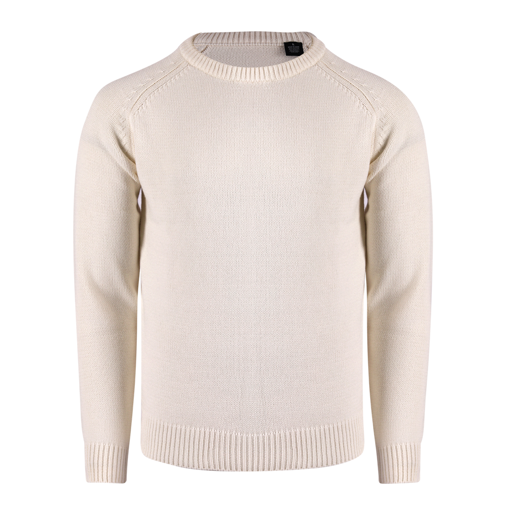 COTTON CREWNECK VARSITY SWEATER-24710CREWA