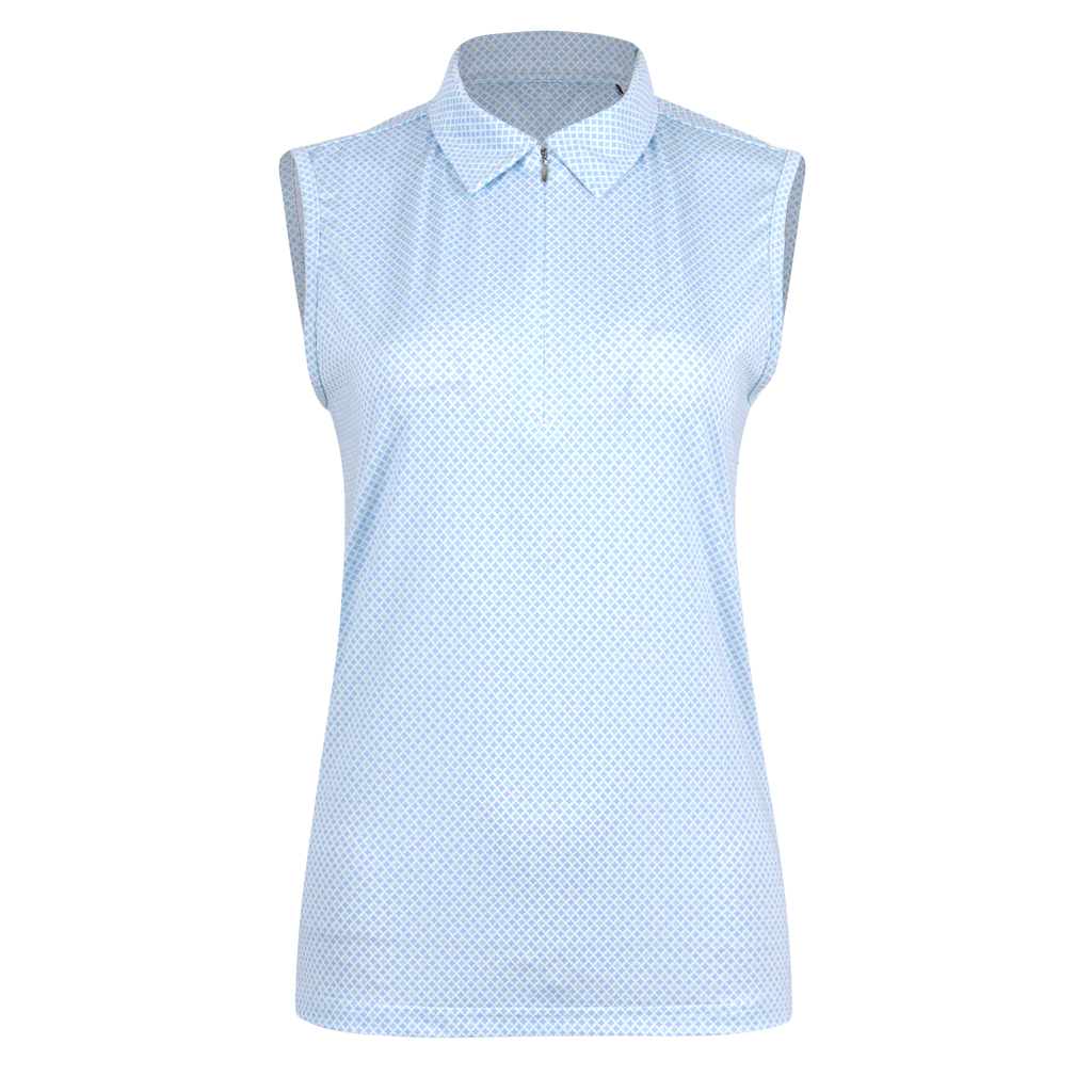 DROP 13 THE WOMEN'S CORONADO SLEEVELESS POLO - 36835W