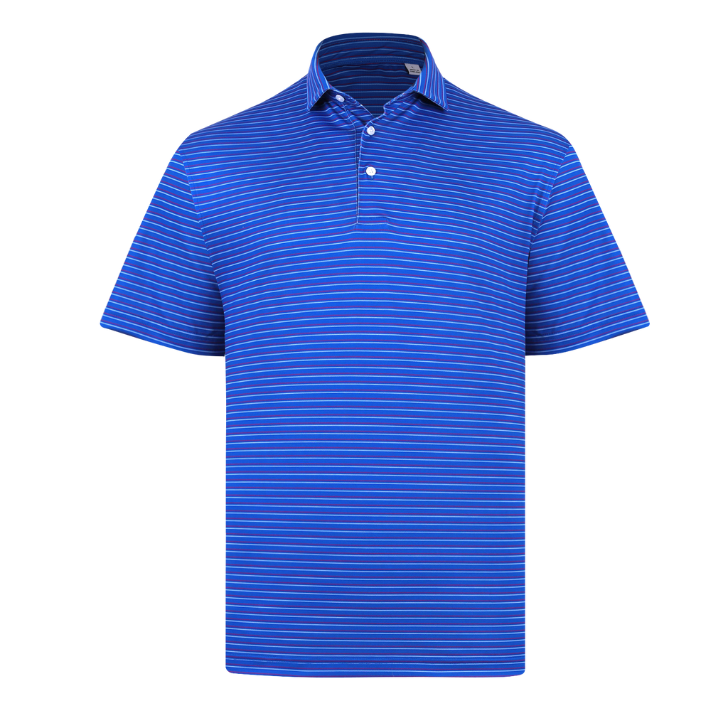 DROP 15 THE CLUBHOUSE PIQUE STRIPE POLO - 46814