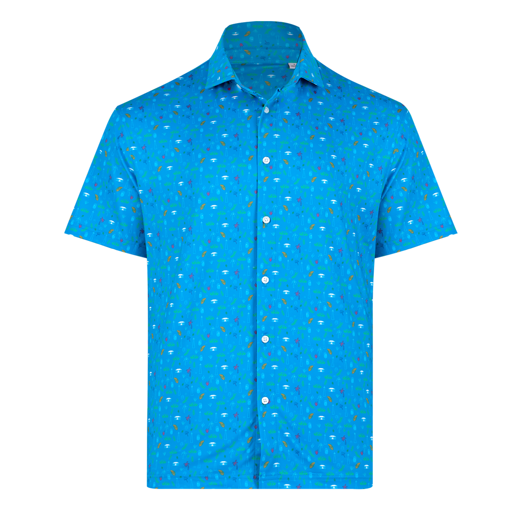 DROP 16 THE LAHAINA ICONS FULL BUTTON DOWN SHIRT - 46828
