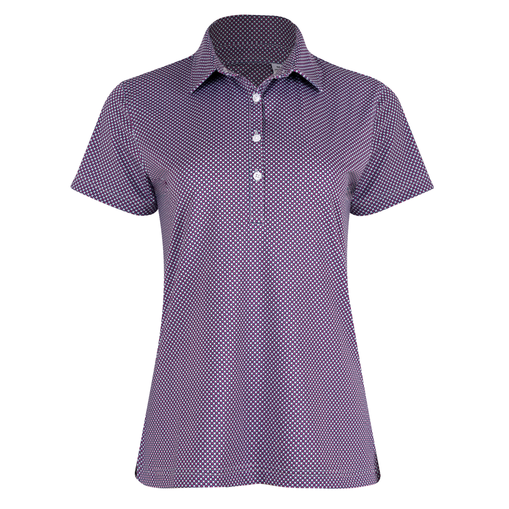 DROP 18 THE WOMEN'S MARCO PRINT POLO - 46833W