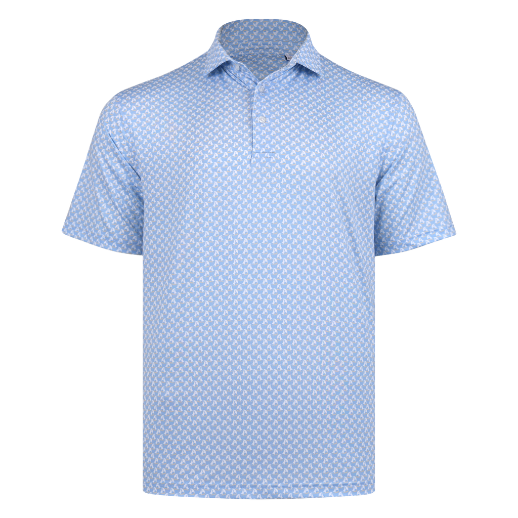 THE SAIL AWAY PRINT POLO-76808