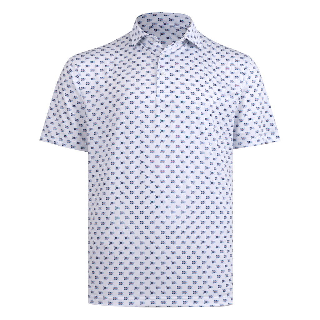 THE HERO BURGEE PRINT POLO-76809