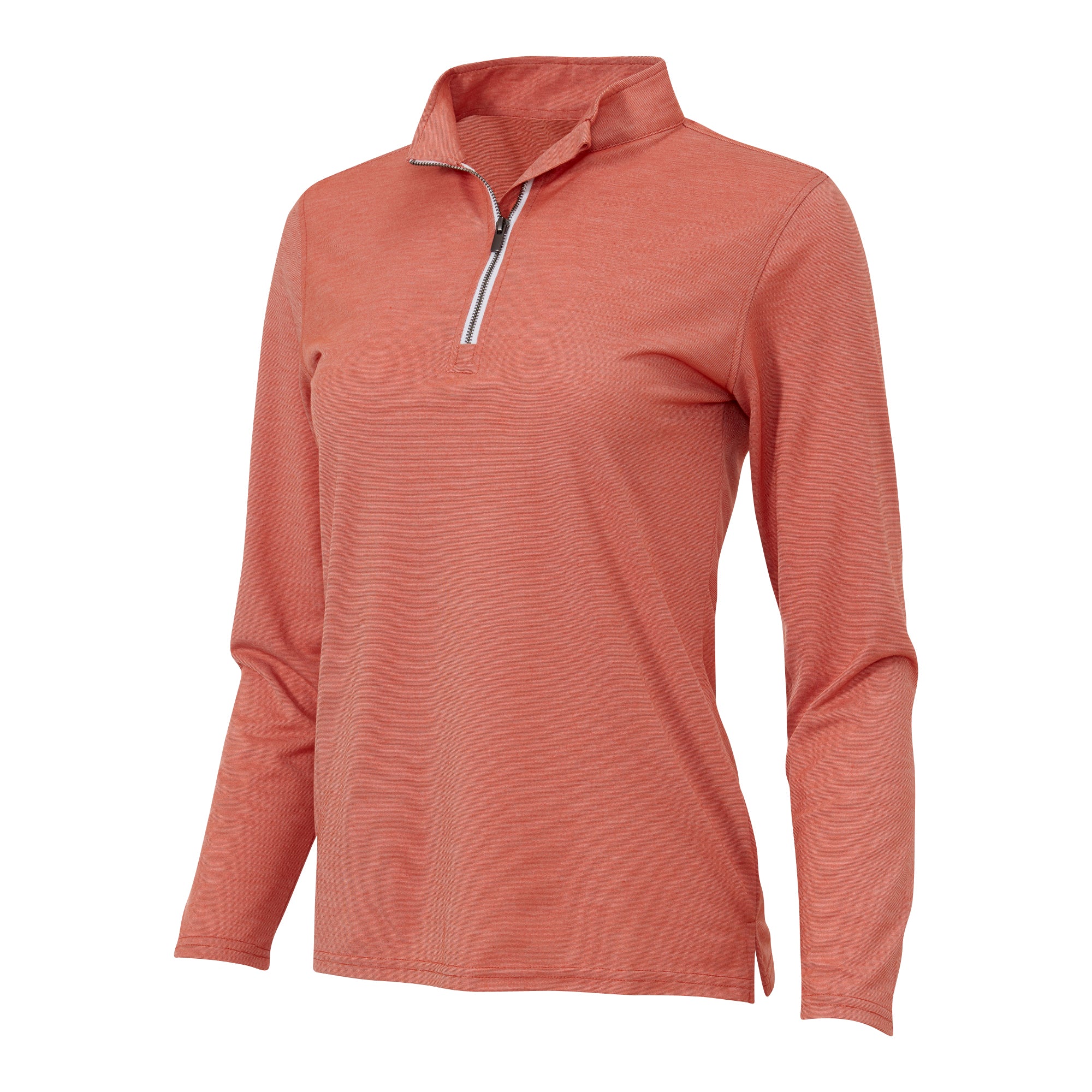 THE WOMEN'S BUTTER STRIPE HALF ZIP - IS12417HZW – FullturnDirect