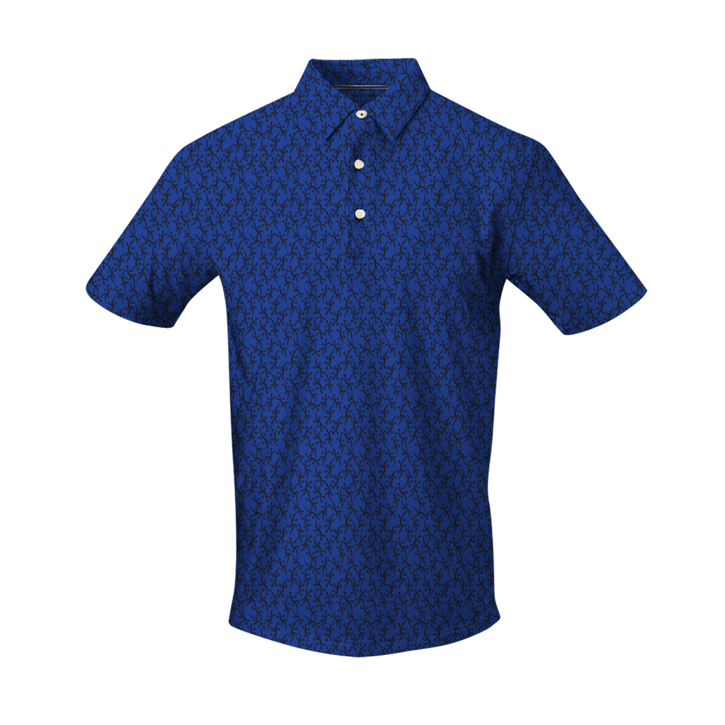 THE LAVA WALKER SHORT SLEEVE POLO - Nautical 26804