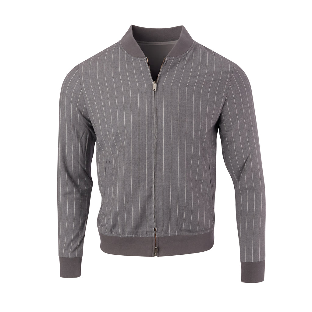 THE EASTWOOD CASHMERE BLEND JACKET - Cloud 85809FZ