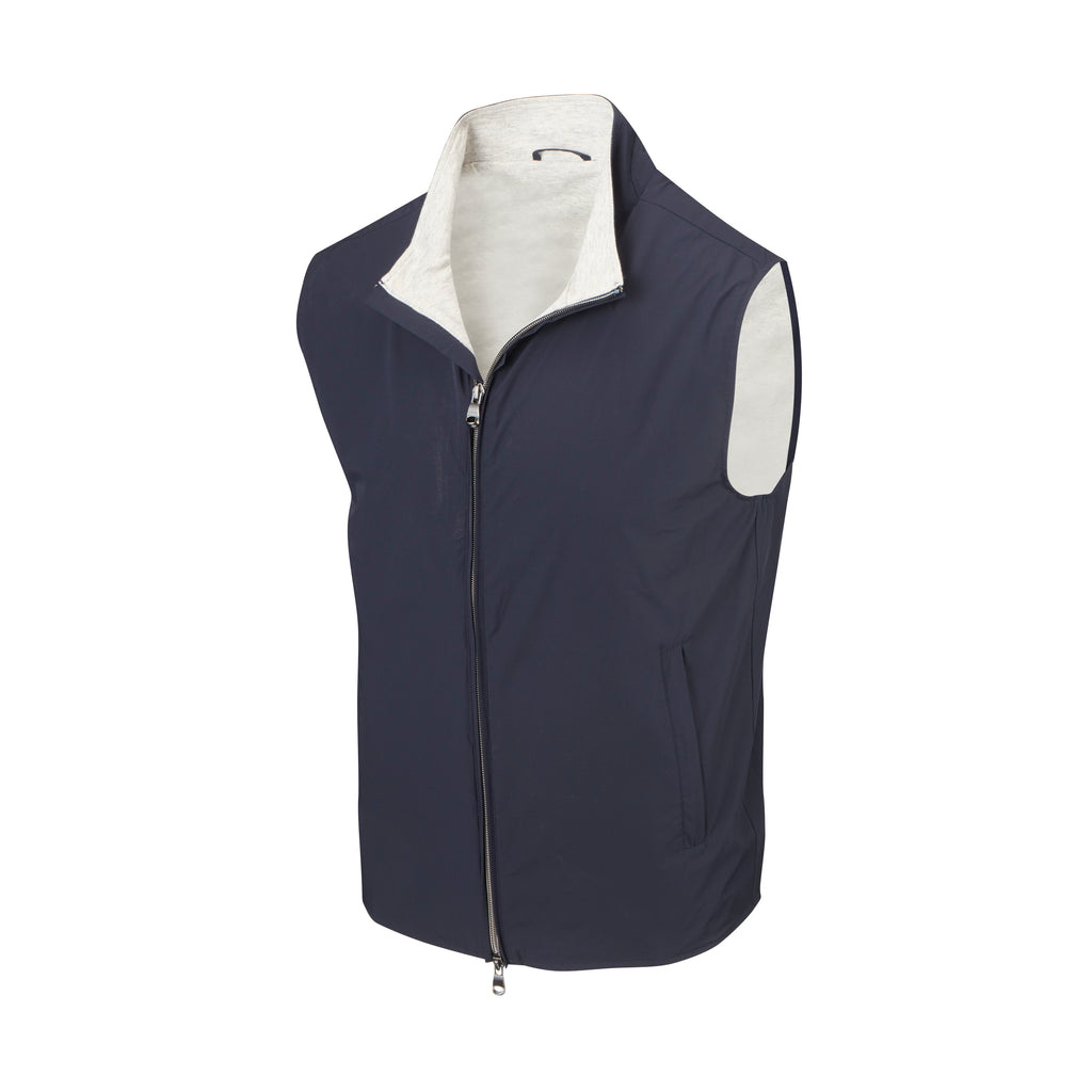 Silk Georgette Crepe Vest