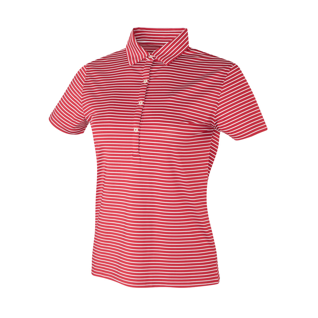 THE WOMEN'S CARMEL STRIPE POLO - IS06809W – FullturnDirect