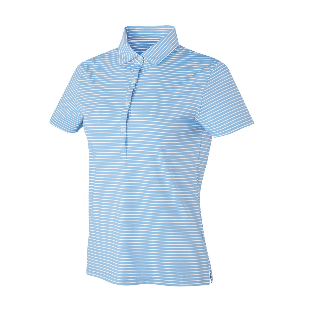 THE WOMEN'S CARMEL STRIPE POLO - IS06809W – FullturnDirect
