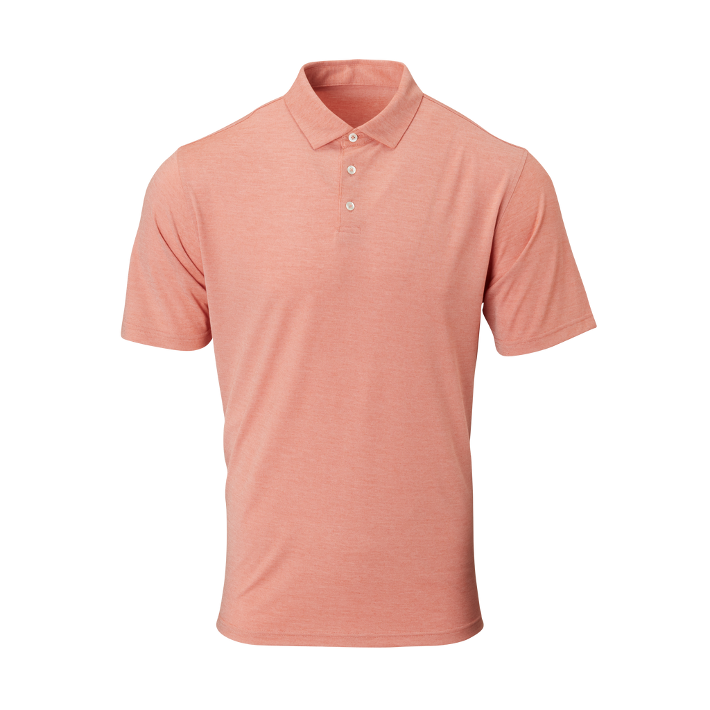 THE BUTTER STRIPE POLO - Burnt Orange IS12410