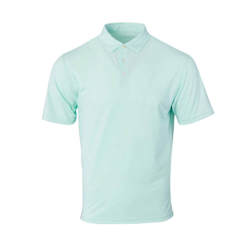 THE BUTTER STRIPE POLO - Mist IS12410