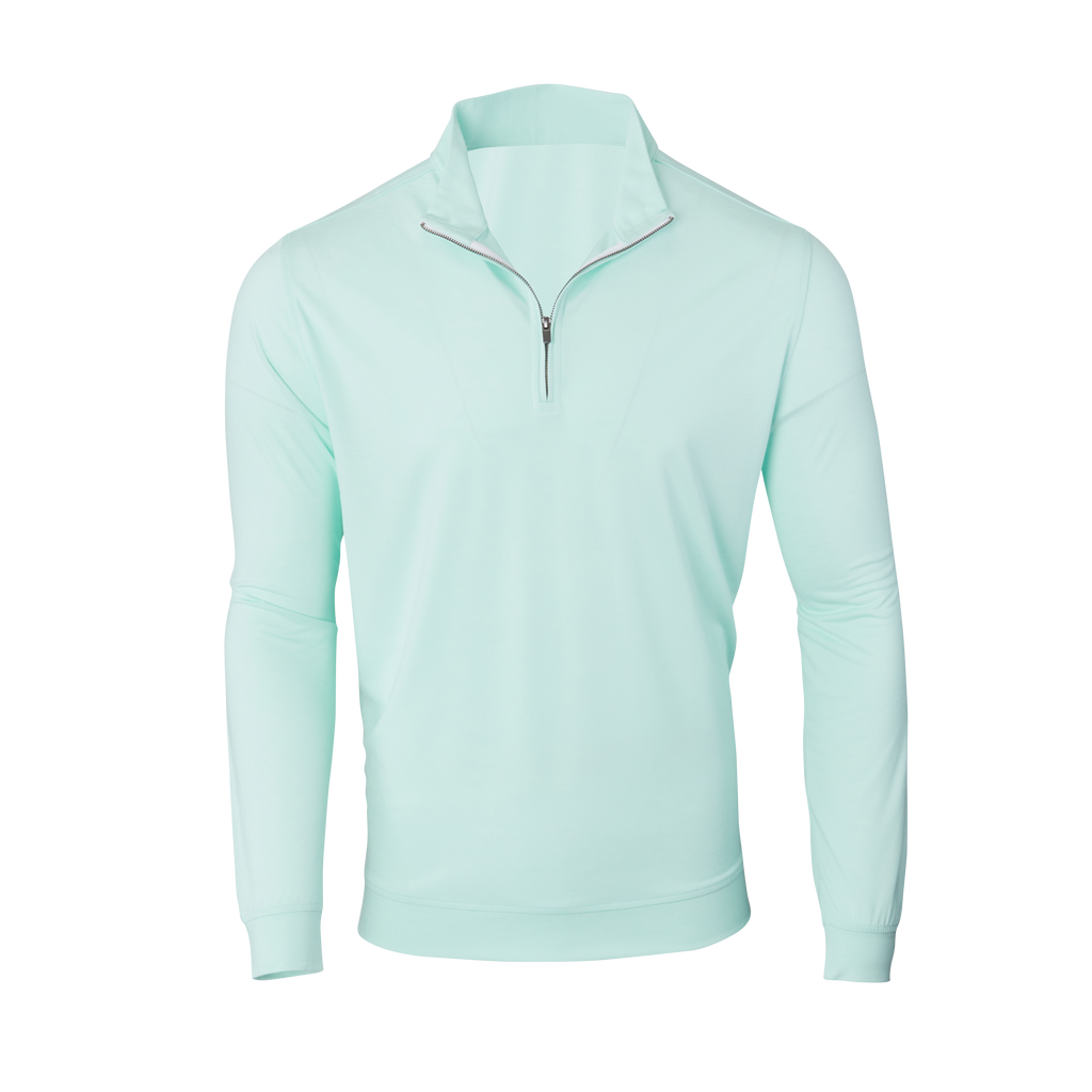 THE BUTTER STRIPE HALF ZIP - Mist IS12417HZ