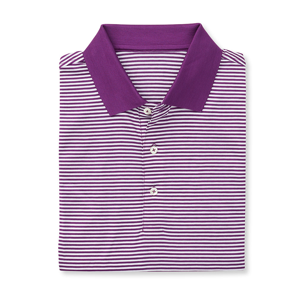 THE COMMANDER MERCERIZED STRIPE POLO - IS22210A – FullturnDirect