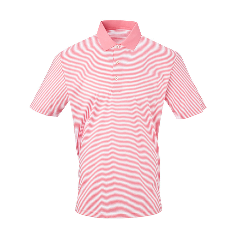 THE COMMANDER MERCERIZED STRIPE POLO - IS22210A – FullturnDirect