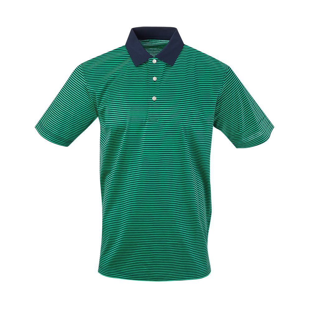 THE COMMANDER MERCERIZED STRIPE POLO - IS22210A – FullturnDirect