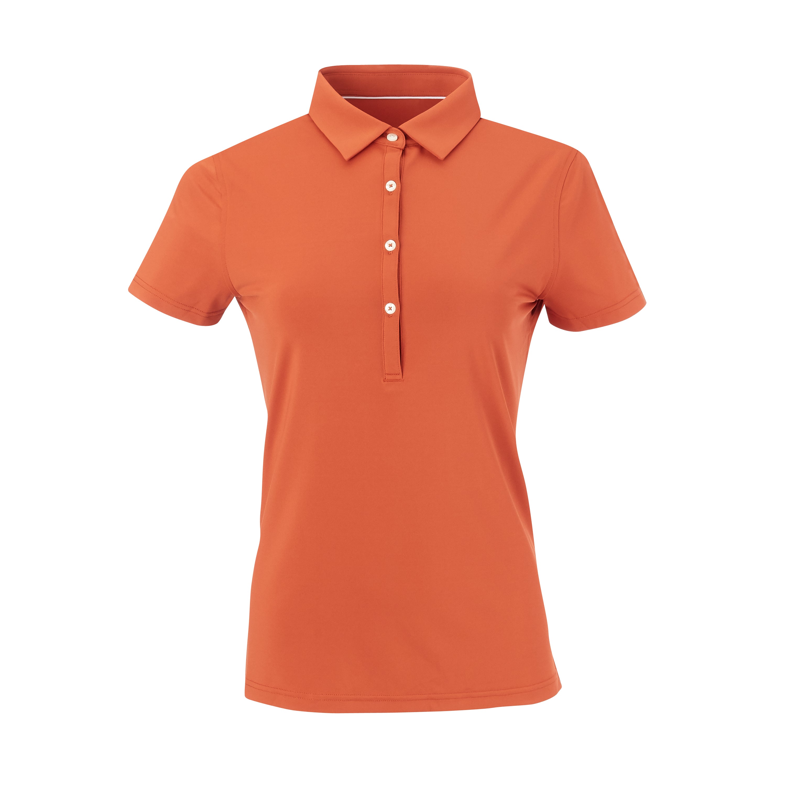 Ladies orange on sale polo shirt