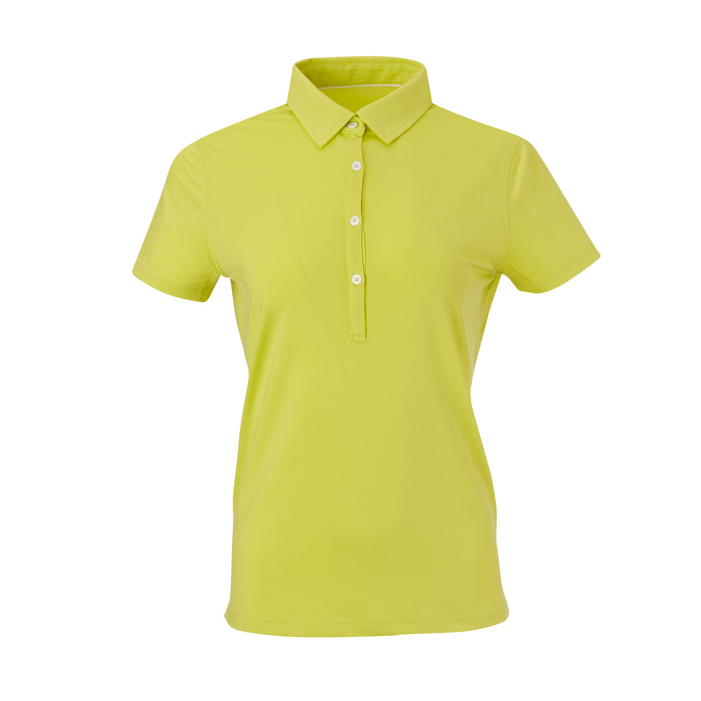THE WOMEN'S CLASSIC  SHORT SLEEVE POLO - Lime  IS26000W