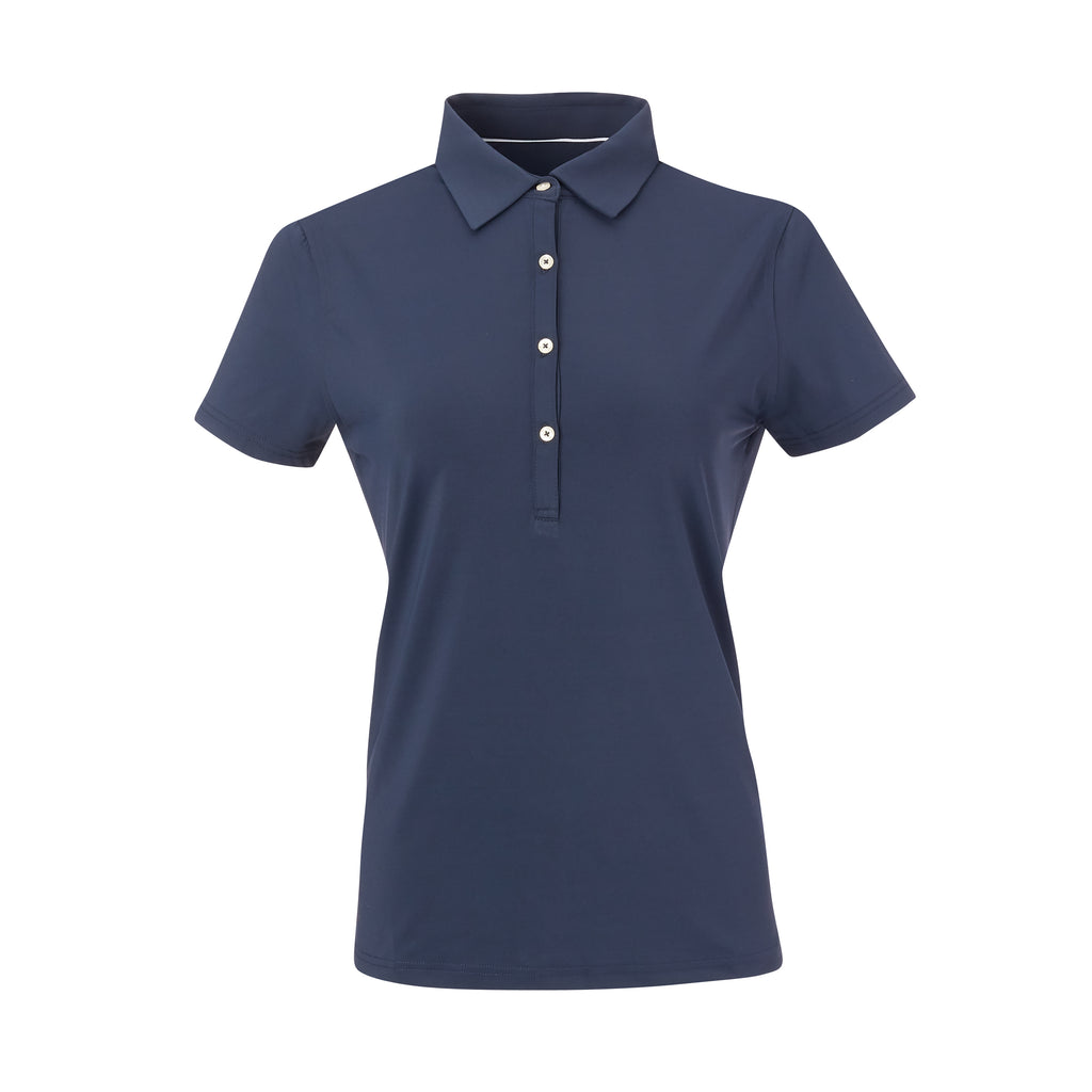 THE WOMEN'S CLASSIC  SHORT SLEEVE POLO - Navy IS26000W