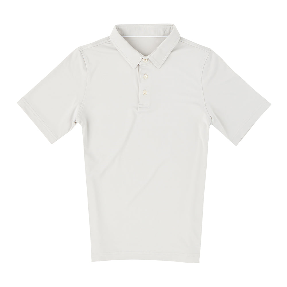 THE CLASSIC YOUTH SHORT SLEEVE POLO - Cloud IS26000Y