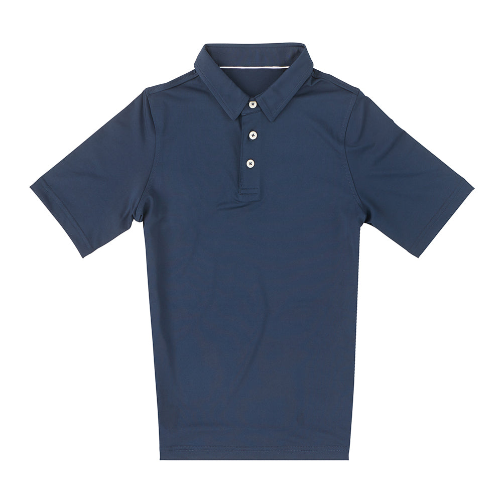 THE CLASSIC YOUTH SHORT SLEEVE POLO - Navy IS26000Y