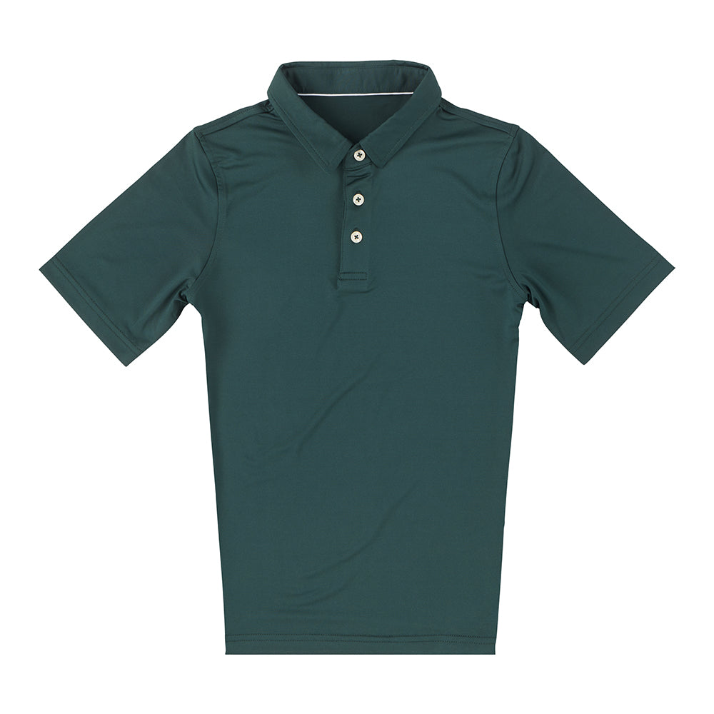 THE CLASSIC YOUTH SHORT SLEEVE POLO - Pine IS26000Y