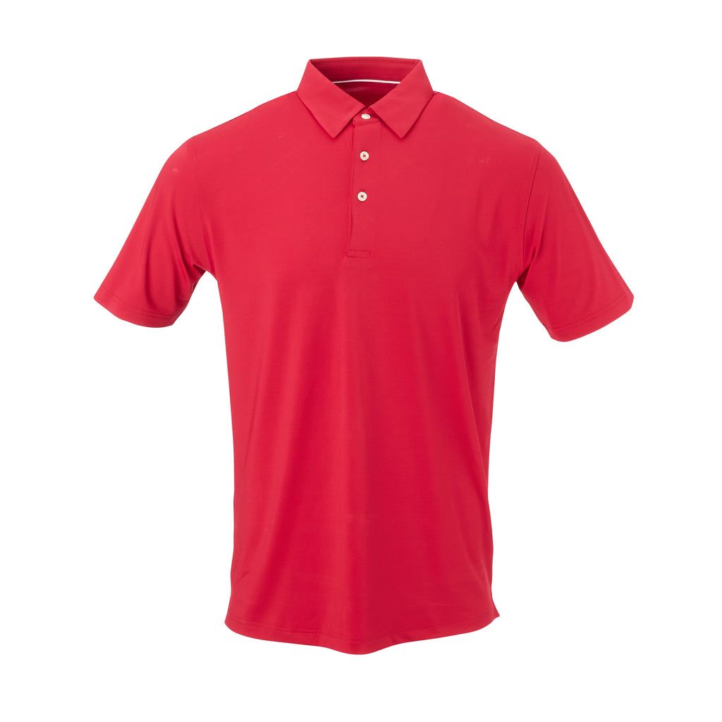 THE CLASSIC SHORT SLEEVE POLO - Crimson IS26000