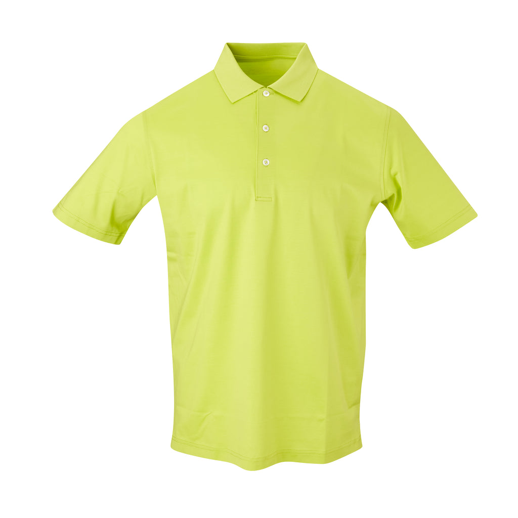 THE PRES MERCERIZED POLO - Lime IS62200