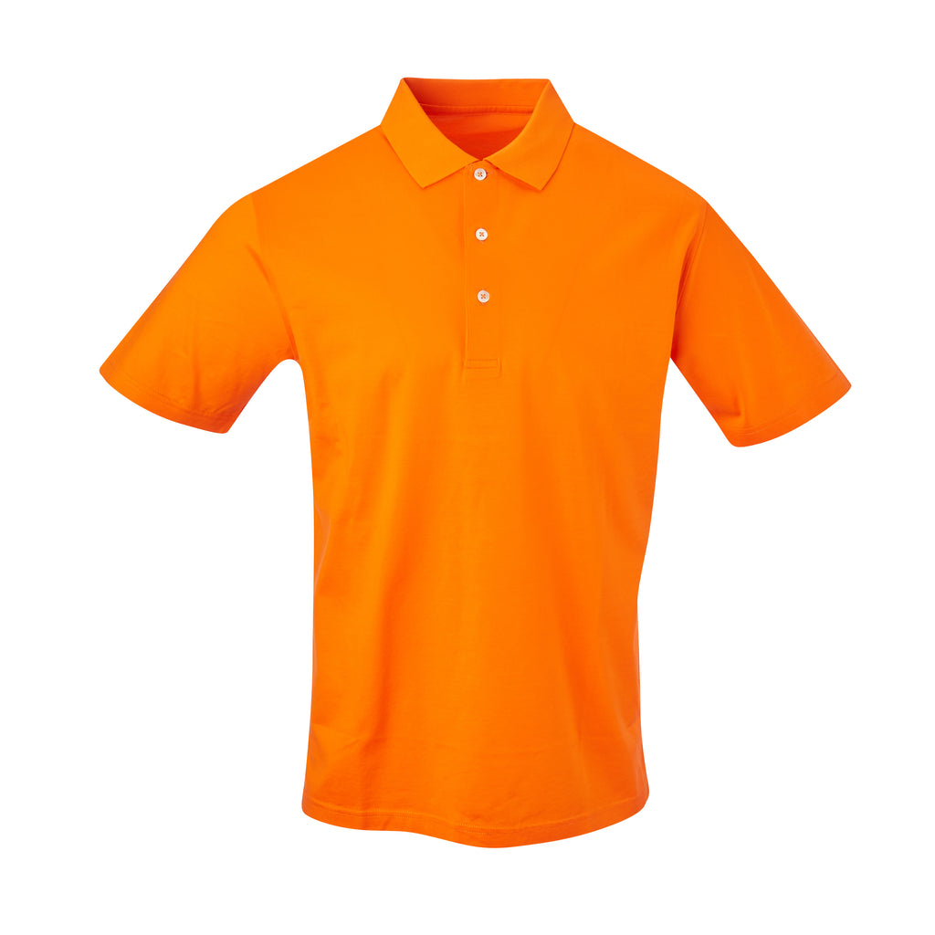 THE PRES MERCERIZED POLO - Orange IS62200
