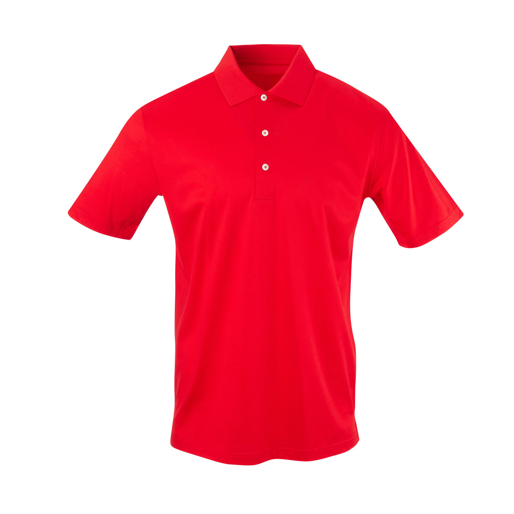 THE PRES MERCERIZED POLO - Patriot Red IS62200