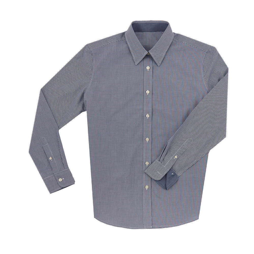 THE WOMEN'S BOSS COTTON SPORT SHIRT - Navy IS62311W