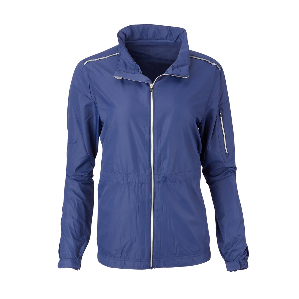 THE WOMEN'S AVIATOR FULL ZIP TEC WINDWEAR - Navy IS64905FZW