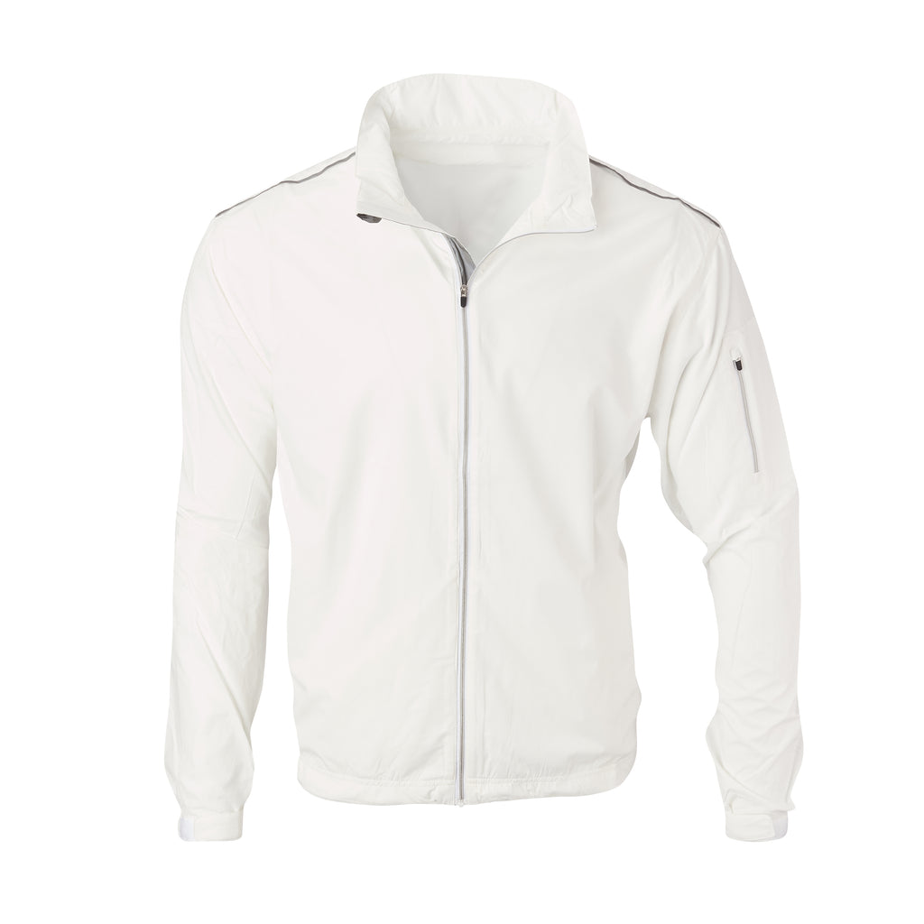 THE AVIATOR FULL ZIP TEC WINDWEAR - White IS64905FZ