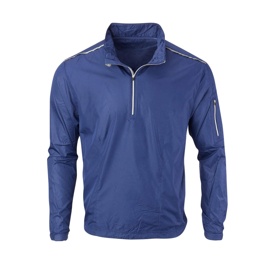 THE AVIATOR HALF ZIP TEC WINDWEAR - Navy