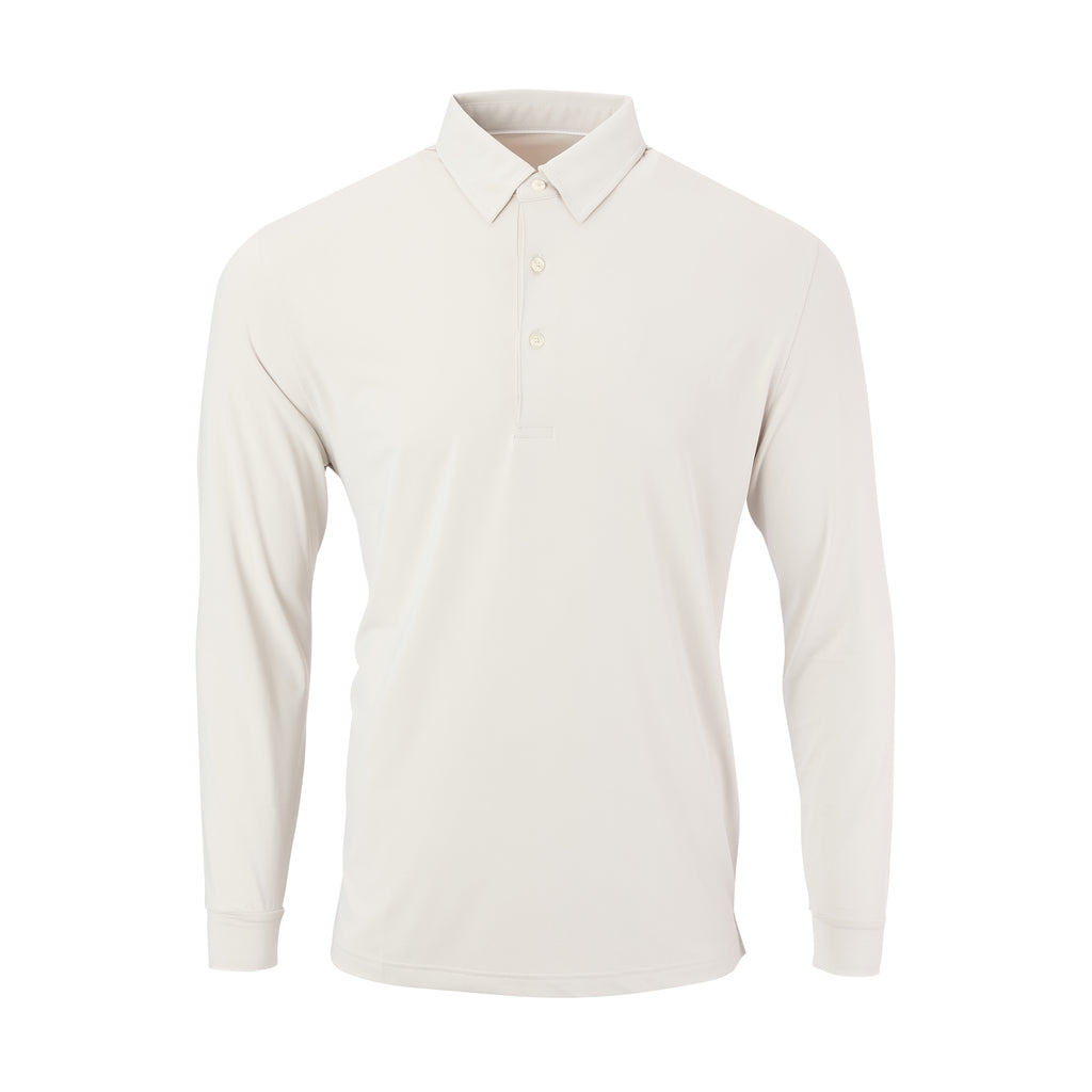 THE CLASSIC LONG SLEEVE POLO - Cloud IS66001