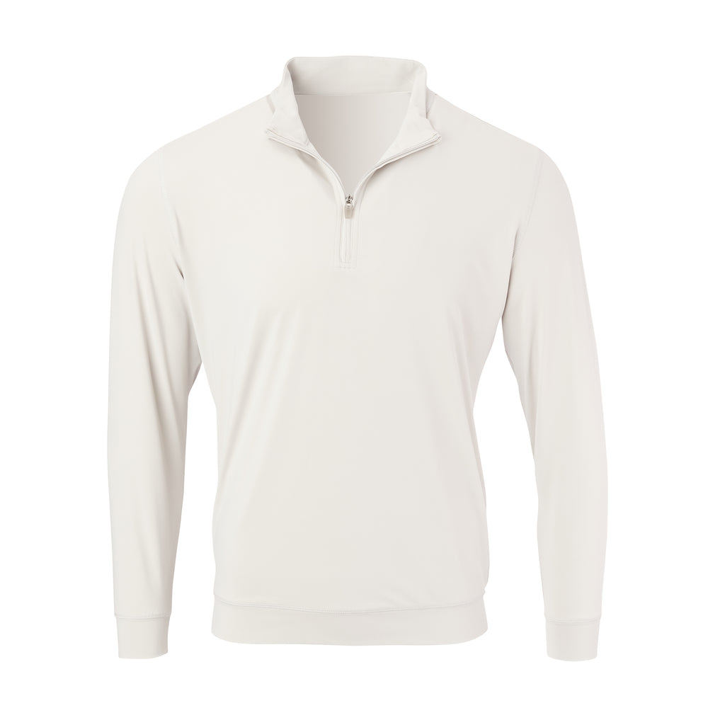 THE CLASSIC LONG SLEEVE HALF ZIP PULLOVER - Cloud IS66006