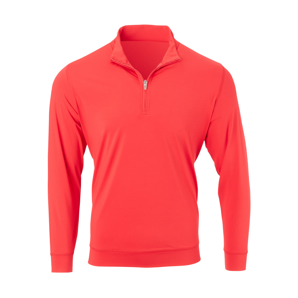 THE CLASSIC LONG SLEEVE HALF ZIP PULLOVER - Patriot Red IS66006