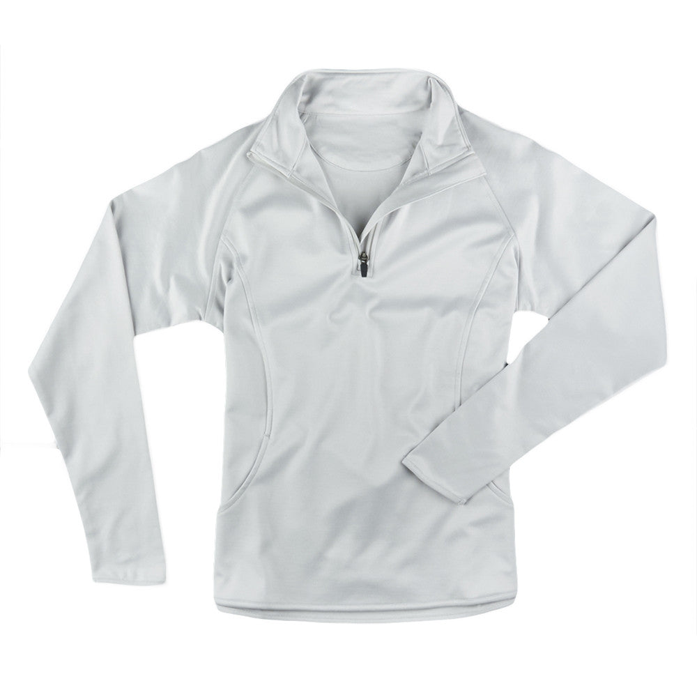 THE WOMEN'S LUXTEC HALF ZIP PULLOVER - Cloud IS66304HZW