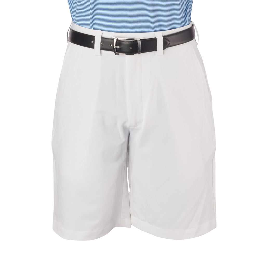 THE SATURDAY POLY STRETCH SHORT - White