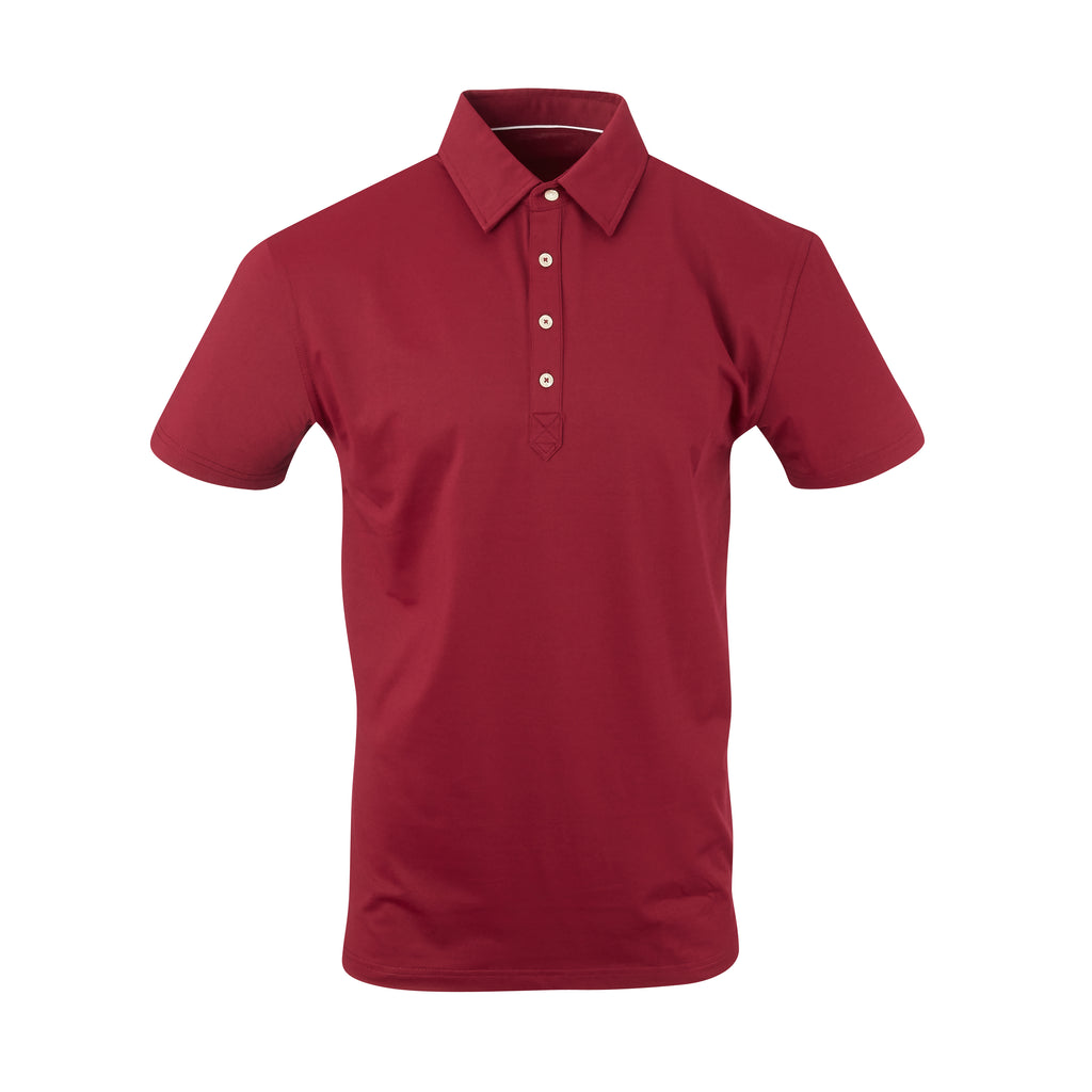 THE ARNIE LUXTEC POLO - Merlot IS72400