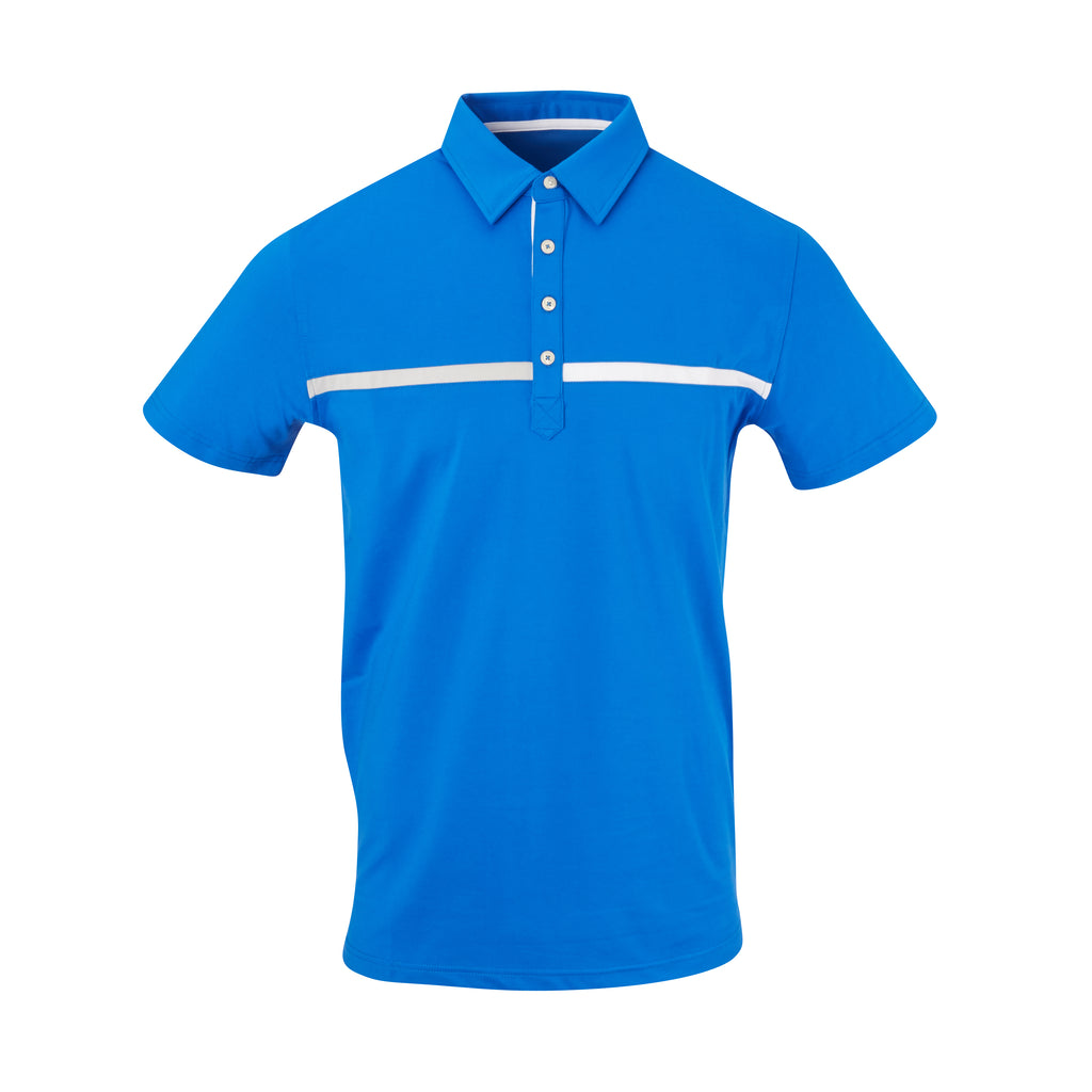 THE SNEAD LUXTEC COLOR BLOCK POLO - Nautical IS72420
