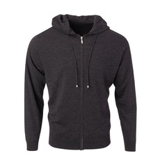 ◇PARTIMENTO◇ Wool Hoodie Muffler Black S50GU0202-S25505-900_3.webp?v=