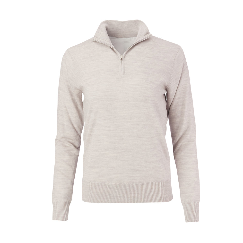 THE WOMEN'S CHITOWN MERINO HALF ZIP PULLOVER - IS75708HLSW