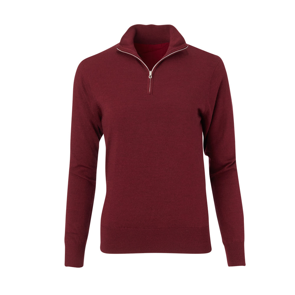 THE WOMEN'S CHITOWN MERINO HALF ZIP PULLOVER - IS75708HLSW