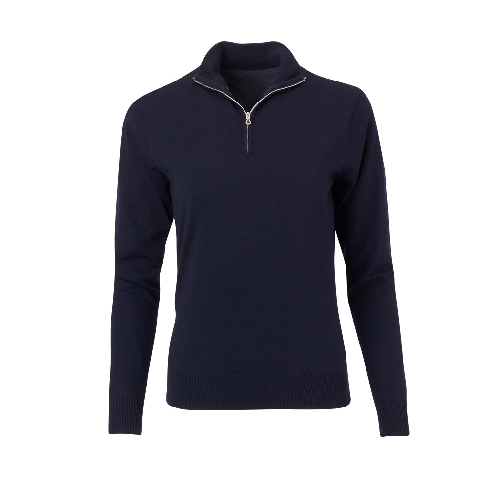 THE WOMEN'S CHITOWN MERINO HALF ZIP PULLOVER - IS75708HLSW