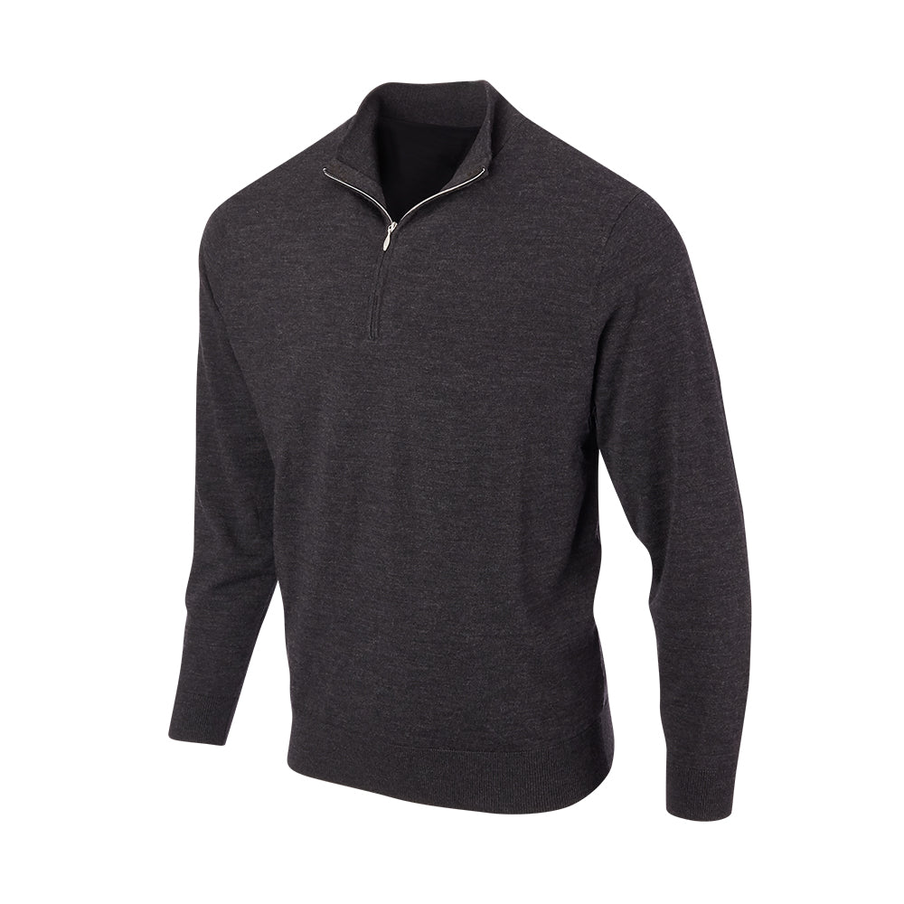 THE CHITOWN MERINO HALF ZIP PULLOVER - IS75708HLS THE CHITOWN MERINO HALF ZIP PULLOVER - IS75708HLS