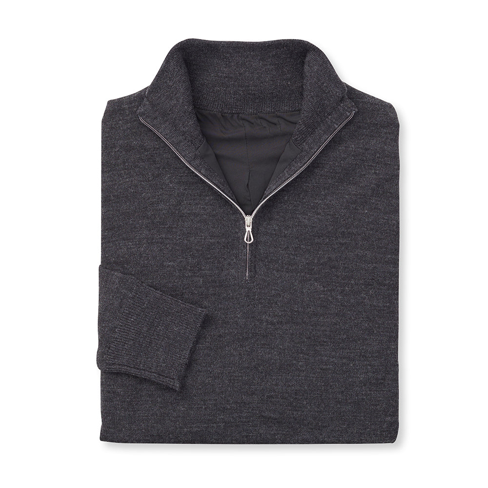 THE CHITOWN MERINO HALF ZIP PULLOVER - IS75708HLS