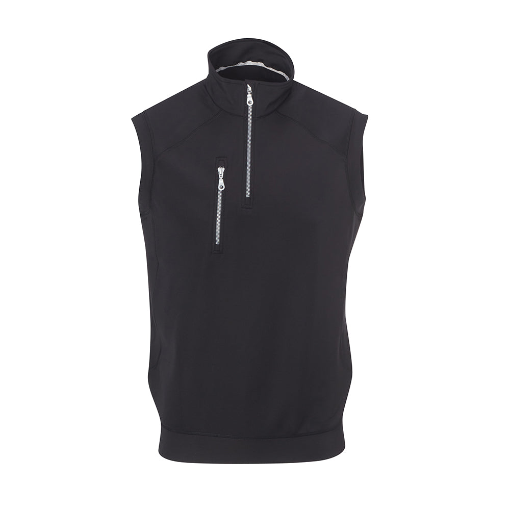 THE CUMULUS  AQUATEC HALF ZIP VEST  - Black IS76304V