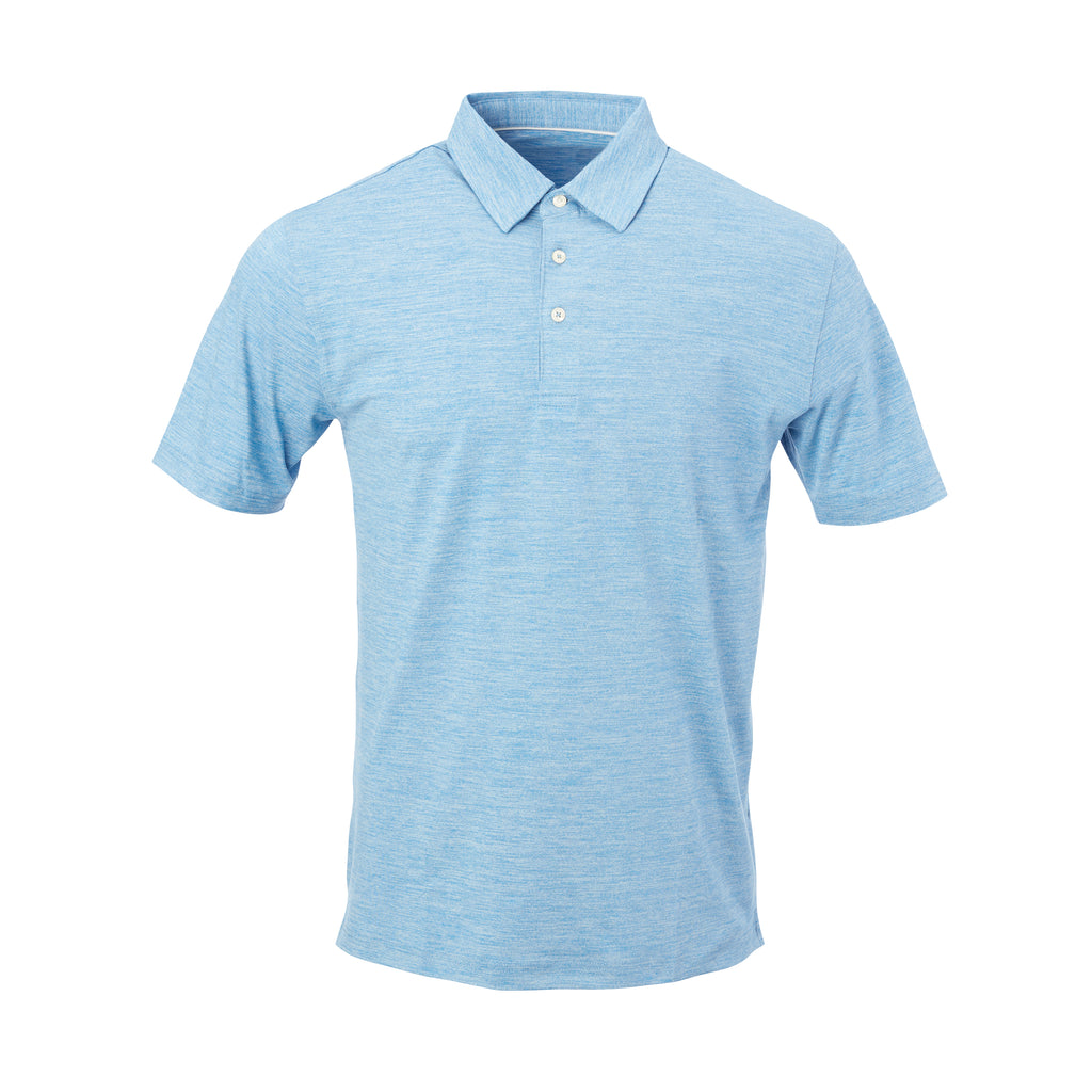 THE ZEN PEACHED POLO - Nautical/Cloud IS76802