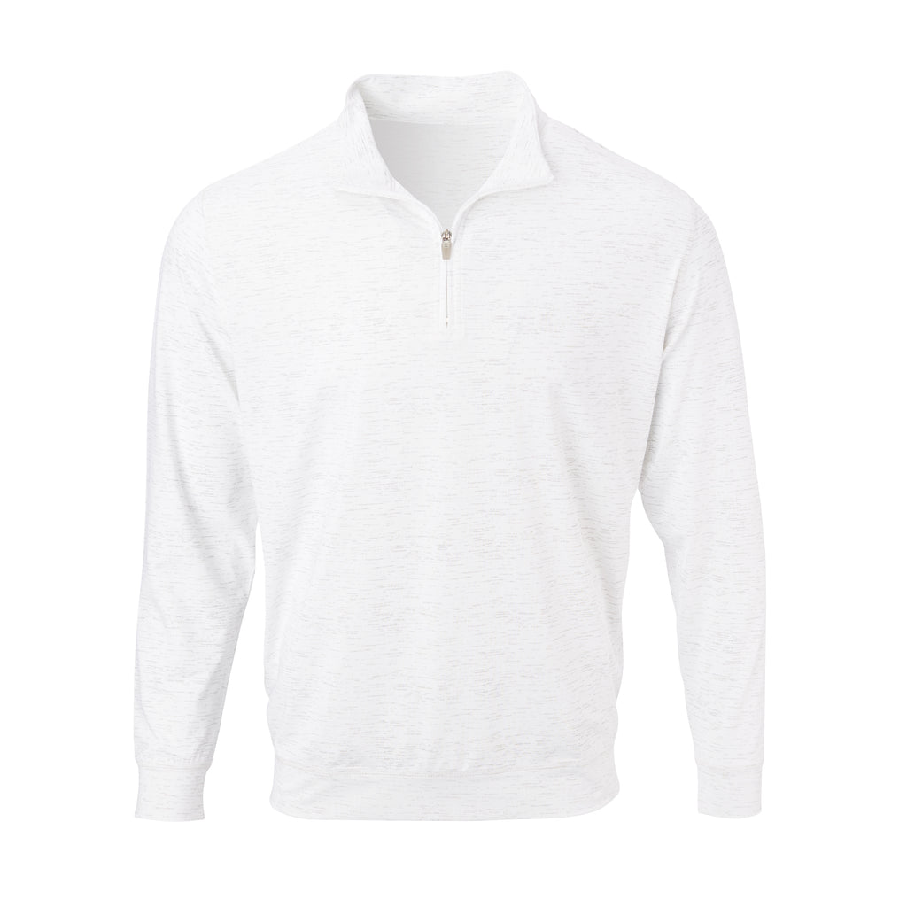 THE FLASH ECOTEC PRINT HALF ZIP PULLOVER - White IS86217HZ
